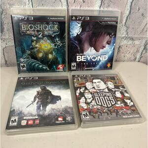 Sony PlayStation 3 Bundle of (4) Video Games